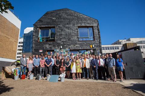 GROUP SHOT WASTE HOUSE