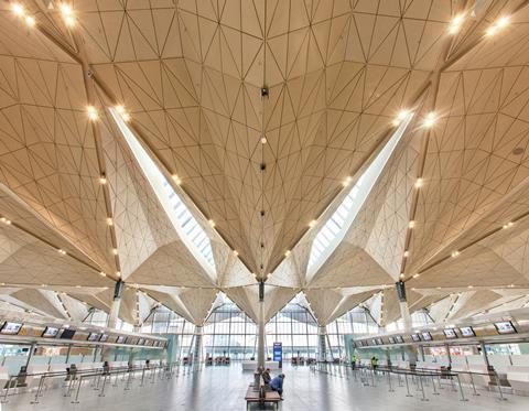 Pulkovo Airport in St Petersburg by Nicholas Grimshaw