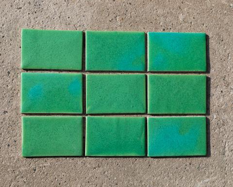 green and copper