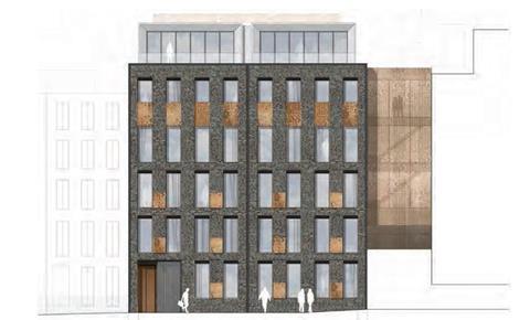 Scott Brownrigg's proposals to substantially redevelop 9-11 Richmond Buildings in Soho, which won planning approval from Westminster City Council in February