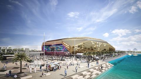 Etihad Arena, Abu Dhabi - street view