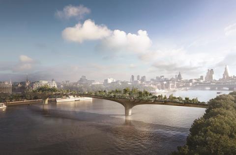 Thomas Heatherwick's Garden Bridge