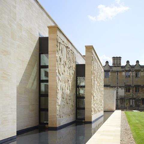 The new library at John’s College, Oxford, by Wright & Wright Architects 