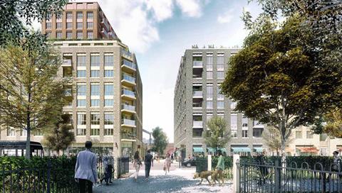 HTA's proposals for Cambridge Heath Road, in Bethnal Green, east London