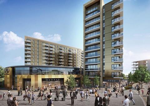 Broadway Malyan's proposals for Green Park Village in Reading, drawn up for developer St Edward Homes