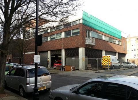 The BT repeater station on Ashbridge Street, Westminster,  which is due to be replaced by new affordable homes