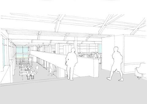 Internal sketch of Somerset College expansion