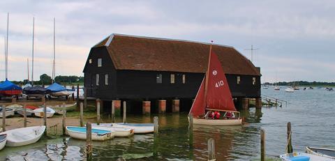 The grade II-listed Raptackle building at Bosham, in West Sussex