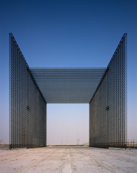 The Expo 2020 Dubai entry portals by Asif Khan