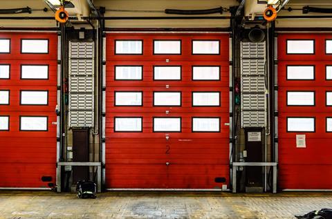 fire station doors uk Shutterstock