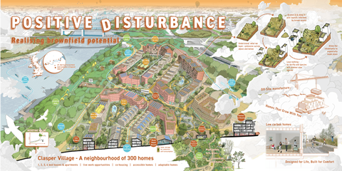 01_FLOC, MAZi, Hyem, Stef Leach, Broaden, Thurston Illustration, SHED, Artis, Henna Asikainen – Positive Disturbance – Realising Brownfield Potential