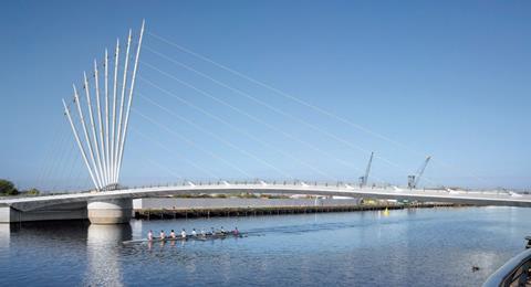 The Footbridge, MediaCityUK by Wilkinson Eyre