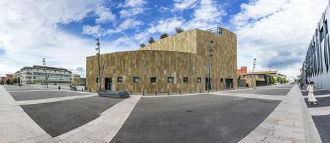 Grand theatre de Provence by architect Vittorio Gregotti opened in 2007