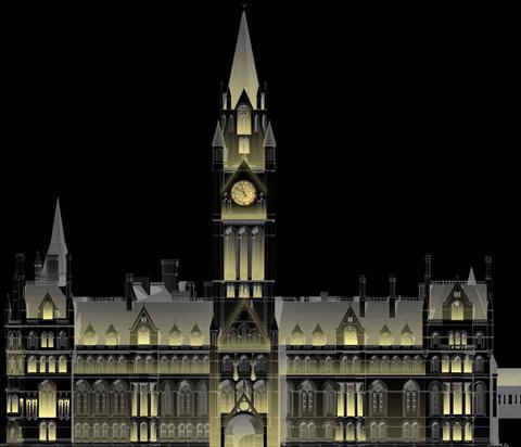 Lighting strategy for Manchester Town Hall