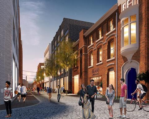 Glenn Howells Architects - Birmingham Jewellery Quarter scheme (1)