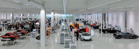 Mclaren Production Centre by Foster + Partners