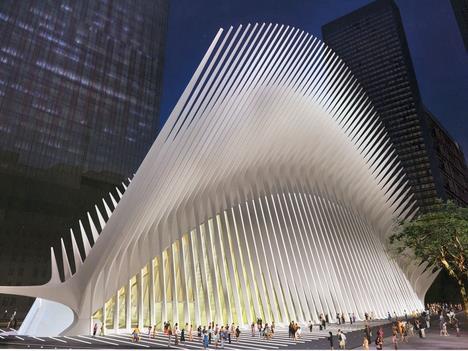 Santiago Calatrava's World Trade Center Transportationo Hub