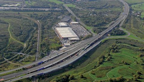 M53 Bidston Moss Viaduct