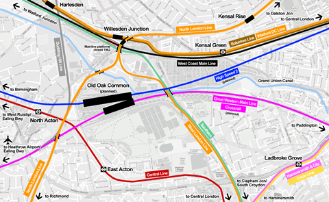 Old Oak Common future transport plans