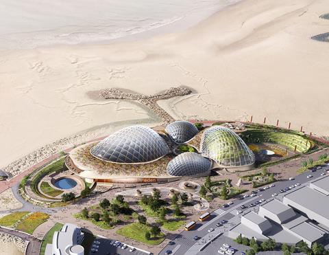 Grimshaw Architects  proposals for Eden Project North at Morecambe