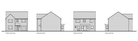 A detached home by JRP Associates' that is part of the mix earmarked for the redevelopment of an estate of Airey-style houses in Oulton, West Yorkkshire