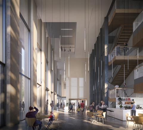 3. Britannia Leisure Centre - FaulknerBrowns Architects - Atrium