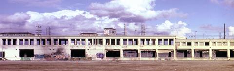 LA's Santa Fe freight depot before its refurbishment into SCI-Arc - 2001
