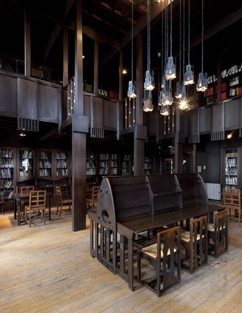 Mackintosh library in 2014 pre fire c craig mc ateer