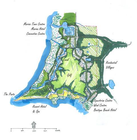 PDP London - Punta Colorada resort in Cuba - masterplan