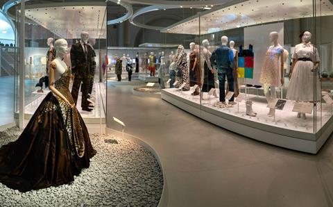 Inside the V&A Fashion Gallery