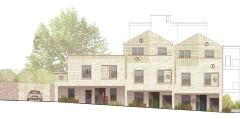 Metropolitan Workshop's Ordnance Mews infill housing for City West