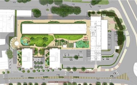 Seifert Tolworth Tower_3DReid masterplan_2021_plan_180318_N28 copyright_3DReid