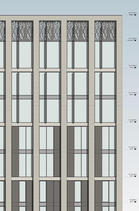 Broadway Malyan - No1 Reading - upper elevation