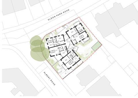 Stephen Davy Peter Smith Architects Norwood Jct 1st-Proposed First Floor Plan