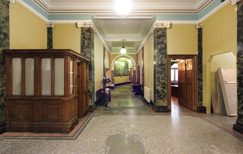 Inside Fulham Town Hall