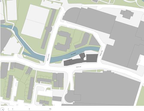 Sergison Bates Wandle tower_278 location plan