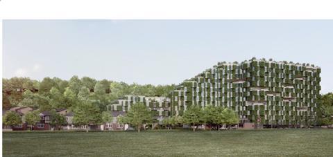 Lumiere Design's Boxmoor Forest proposals, earmarked for a brownfield site in Hemel Hempstead