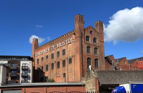 The Soapworks building in Bristol, which is grade II-listed