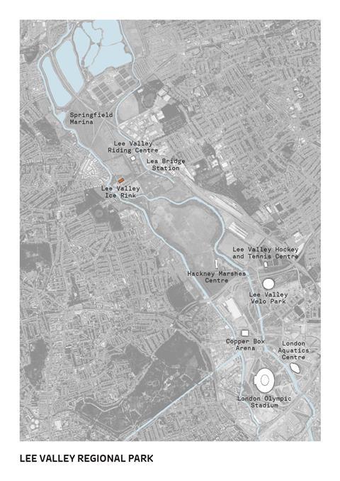 3. Lee Valley Ice Centre - FaulknerBrowns Architects - Lee Valley Regional Park Map