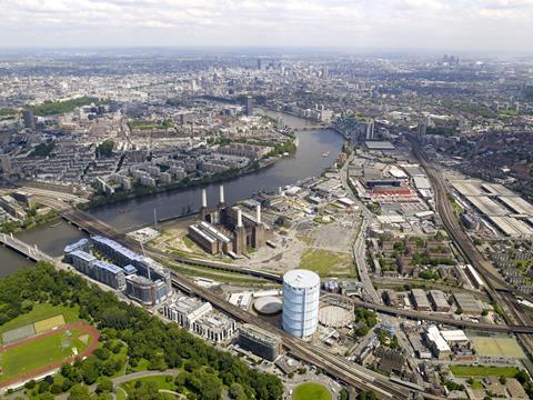 The Battersea gasholders will be demolished as part of the egenration of the site in Nine Elms