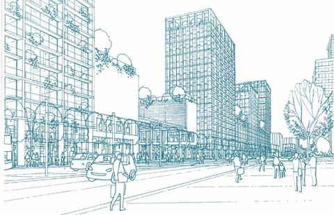 Allies Morrison's redevelopment of the Whitgift Centre in Croydon