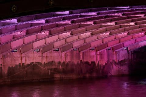 Blackfriars Bridge - Illuminated River © James Newton 3