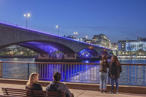 Waterloo Bridge - Illuminated River © James Newton 4