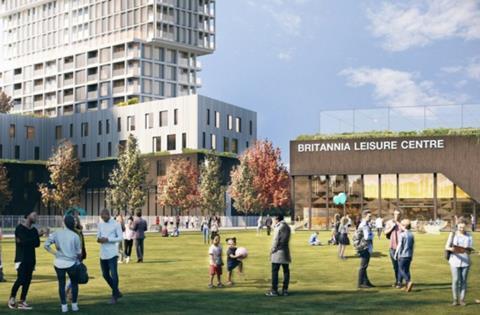 Britannia Leisure Centre concept design