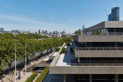 76 Upper Ground terraces from National Theatre