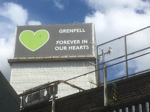 Grenfell Tower summer 2020