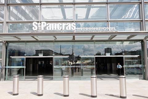 St Pancras International station 