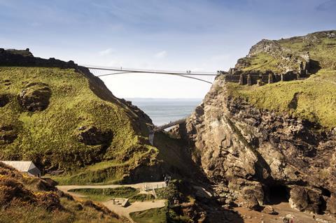 Winning Tintagel Bridge design - William Matthews and Ney