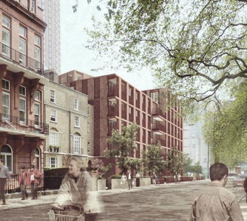 The 2016 version of Piercy's Paddington Green proposals for Berkeley Homes