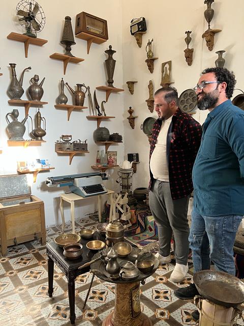 community_musuem_with_pots_and_pans_on_display